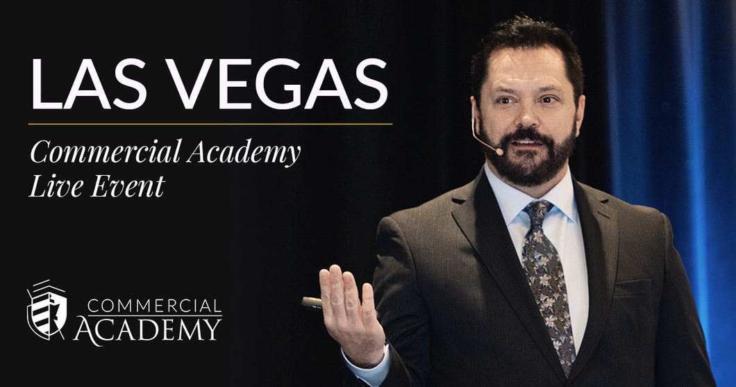 Alumni Rate - The Commercial Academy Live in Las Vegas - June 11-13, 2021